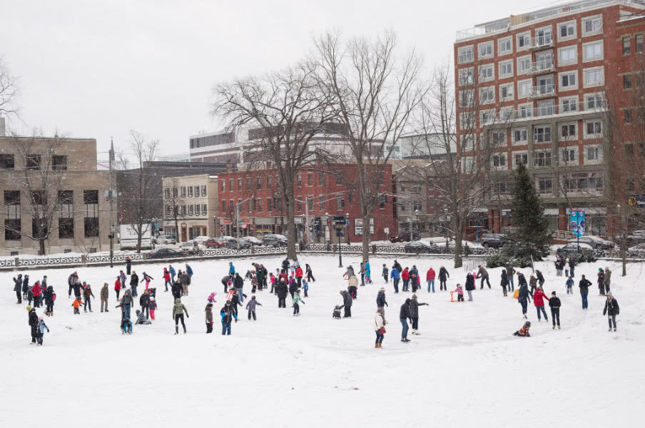 Officers' Square in Fredericton
